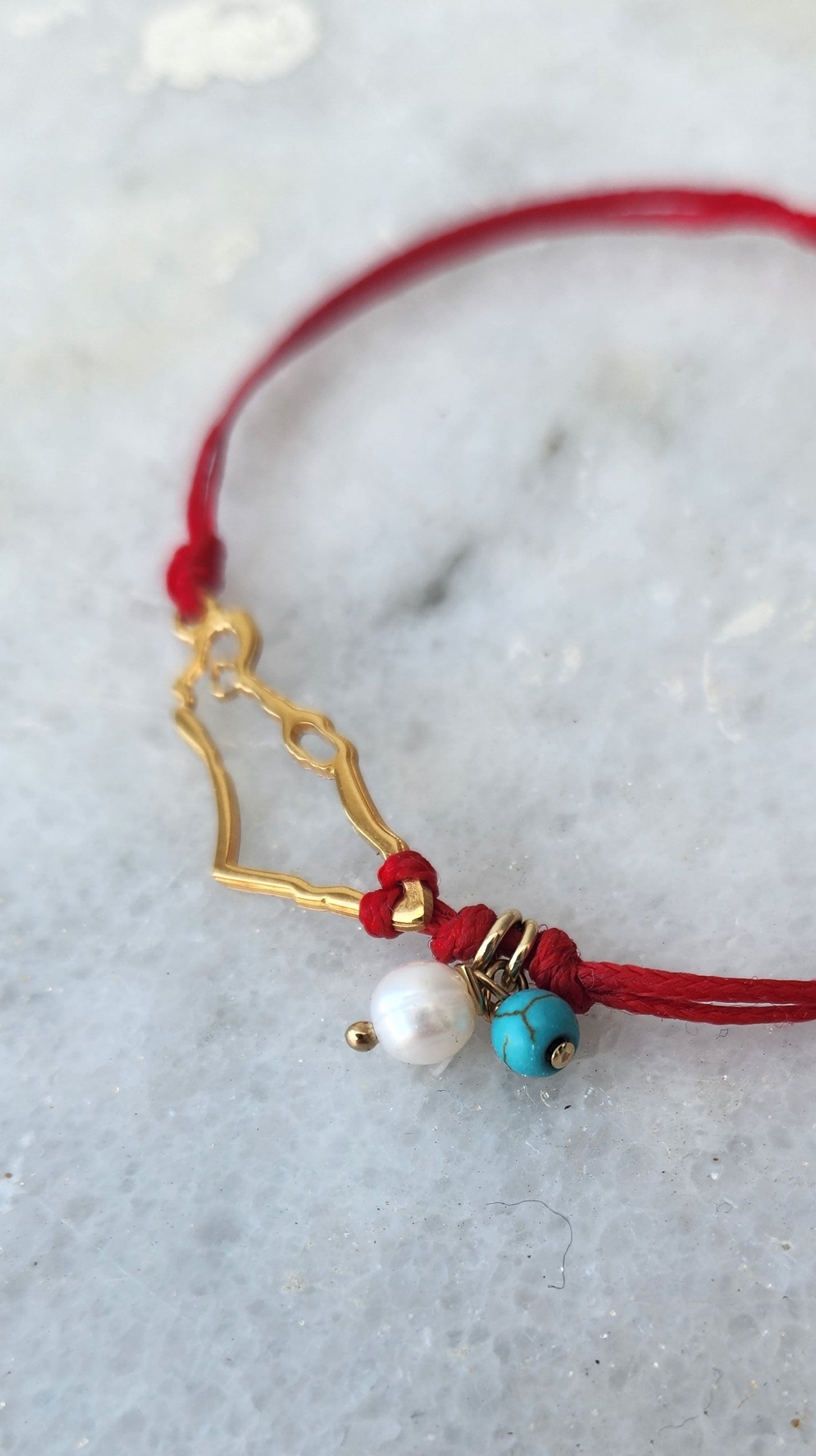 Israel Red Cord Bracelet