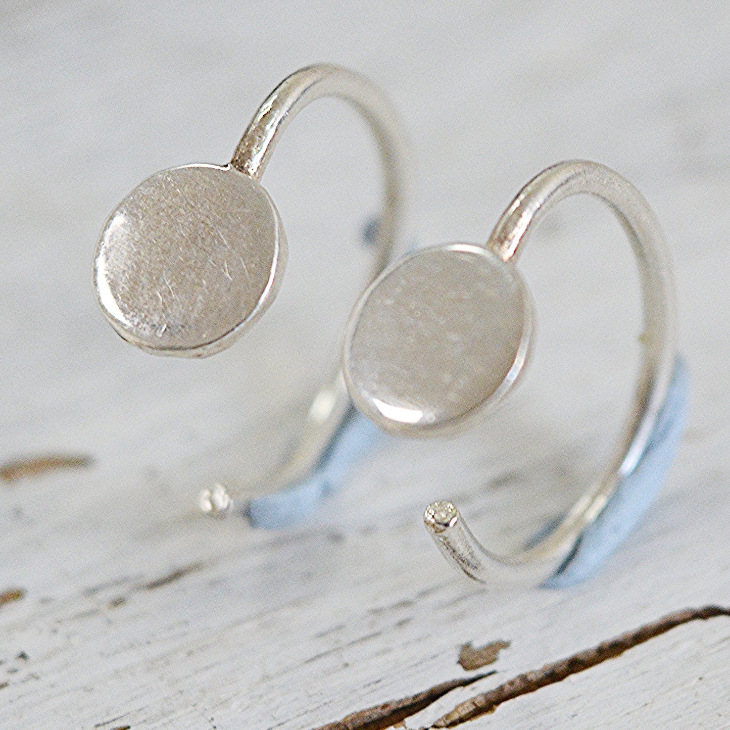 Huggie Hoop Earring Tiny Circle Open Hugging Hoops Threader Earrings in Sterling Silver Mini Hug Earrings