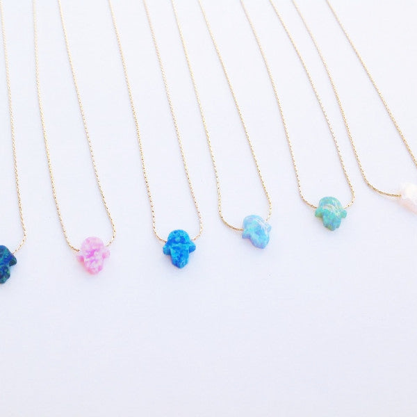 opal necklace