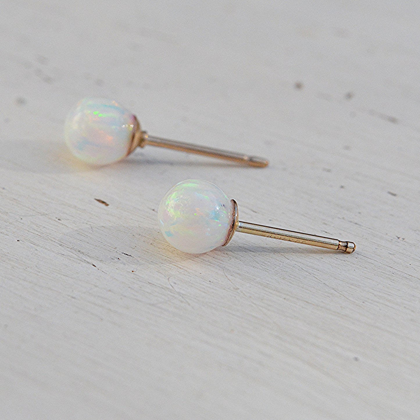 opal earrings