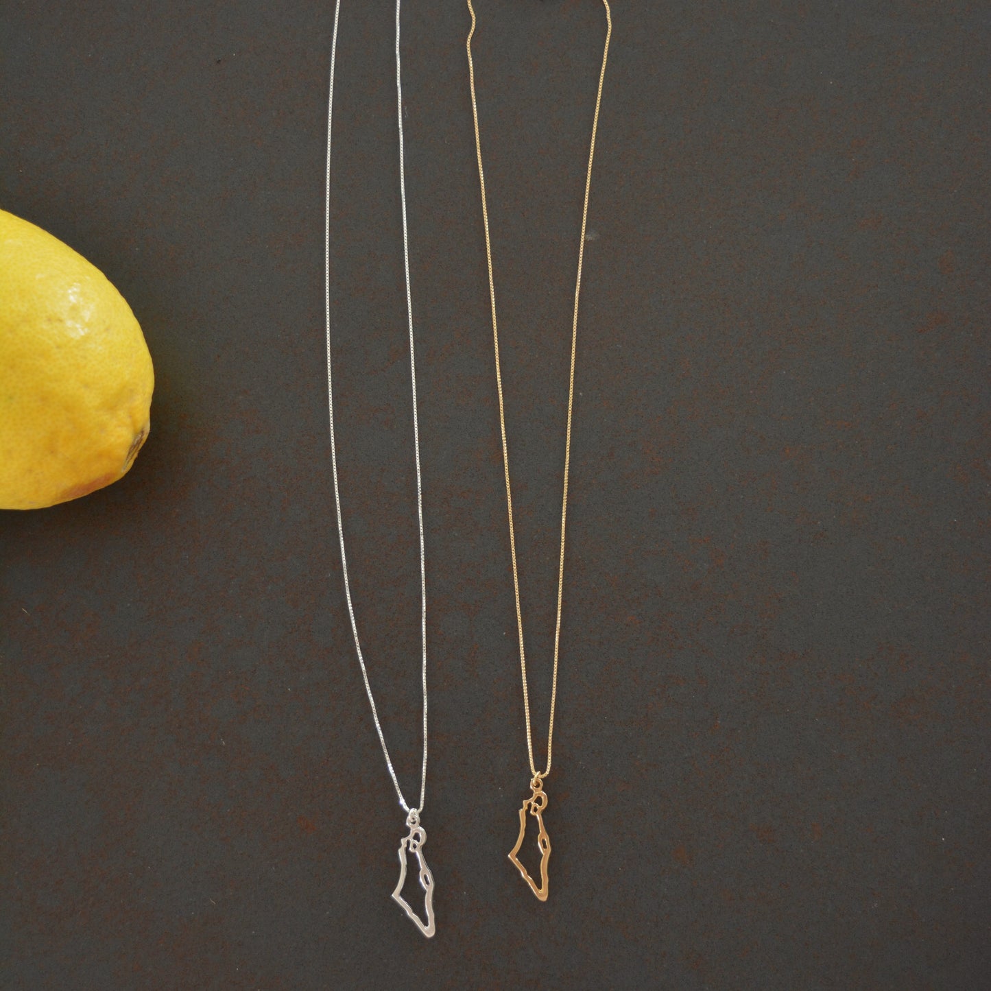 Map of Israel Necklace, Gold Israel Necklace, Holy land Pendant necklace,Israel Map Jewelry, Judaica Necklace,Jewish Jewelry