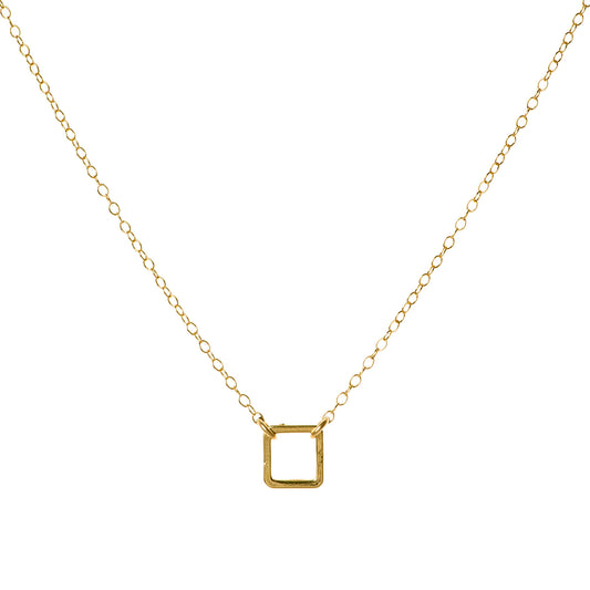 square necklace