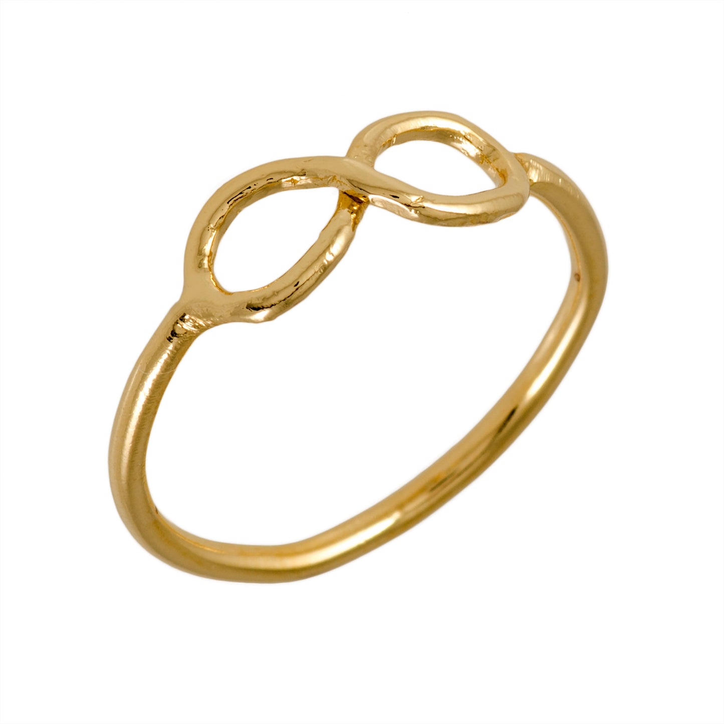 Gold Infinity Stacking Ring