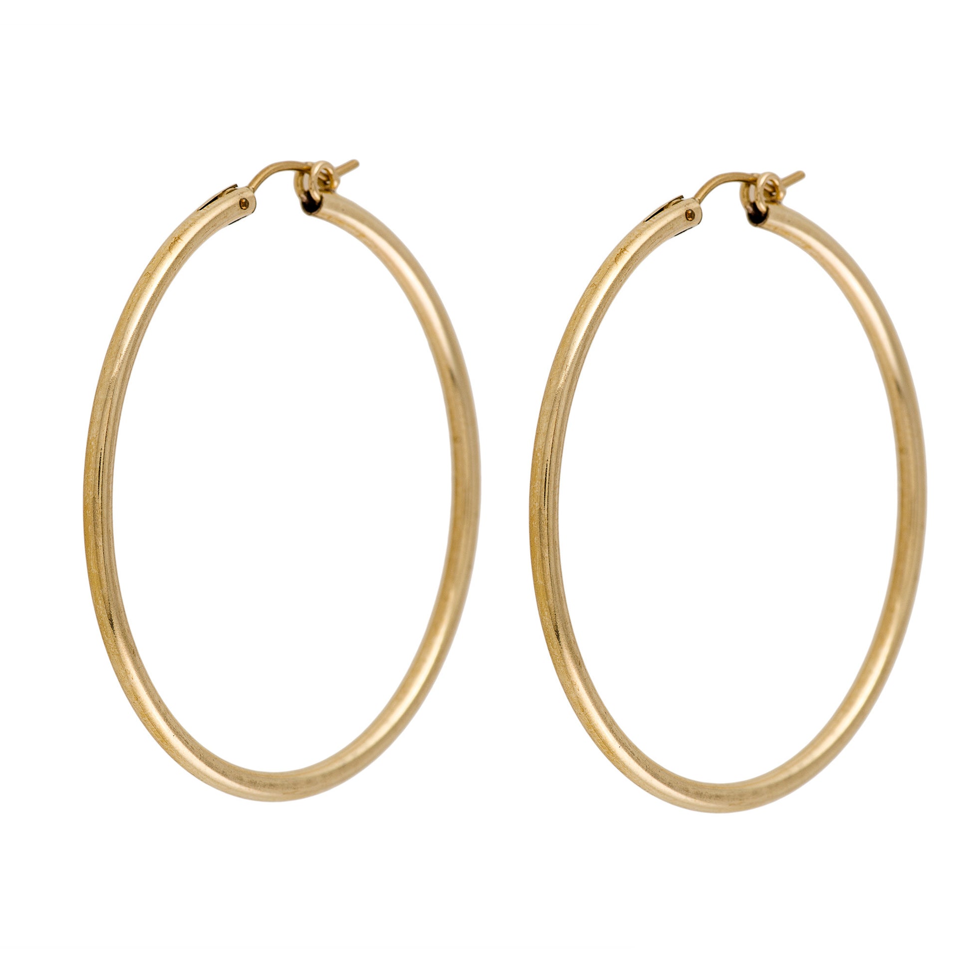 gold filled hoop earrings