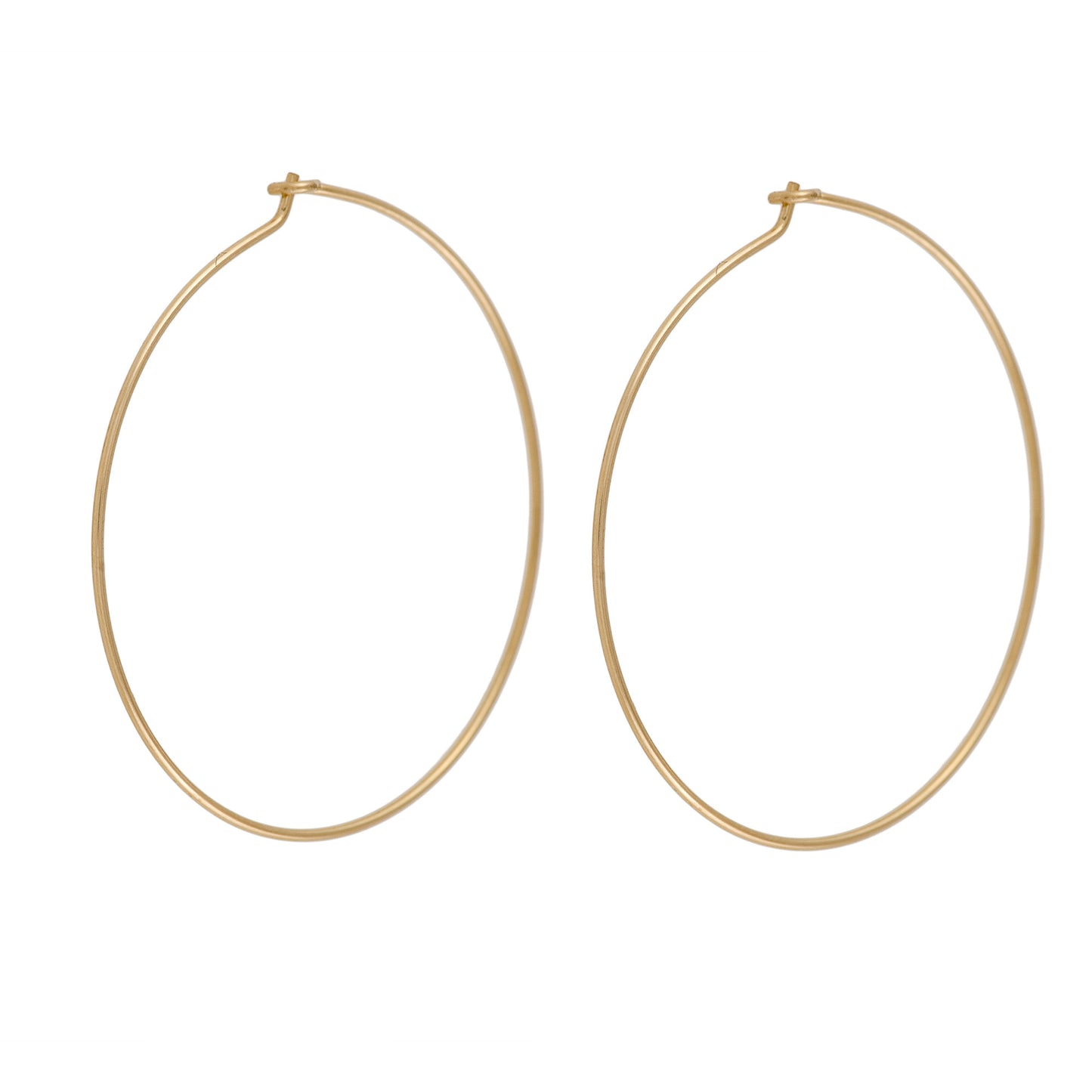 hoop earrings gold