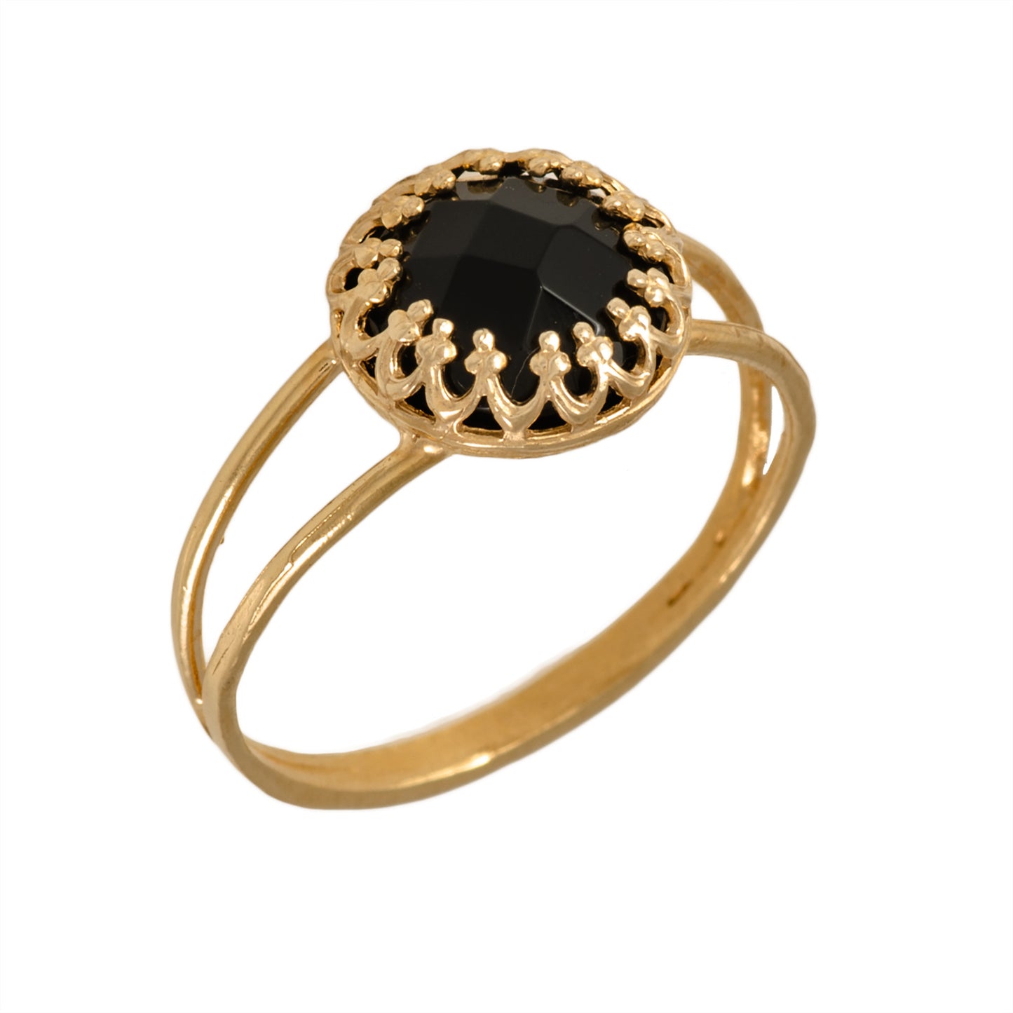 Onyx Gemstone Ring