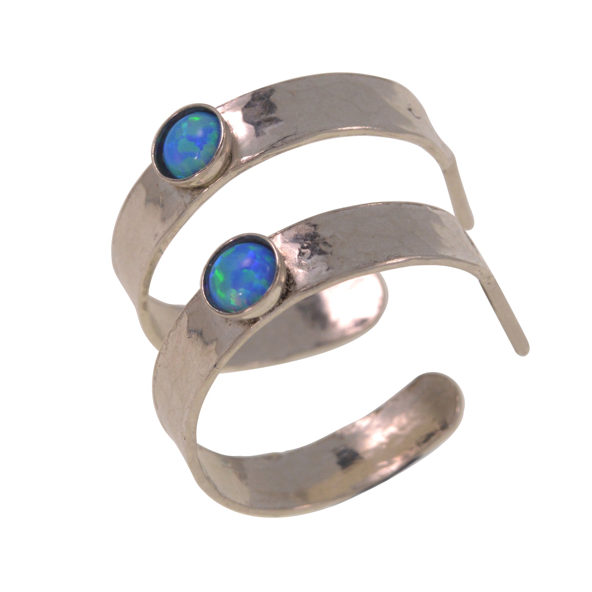 silver hoop earrings