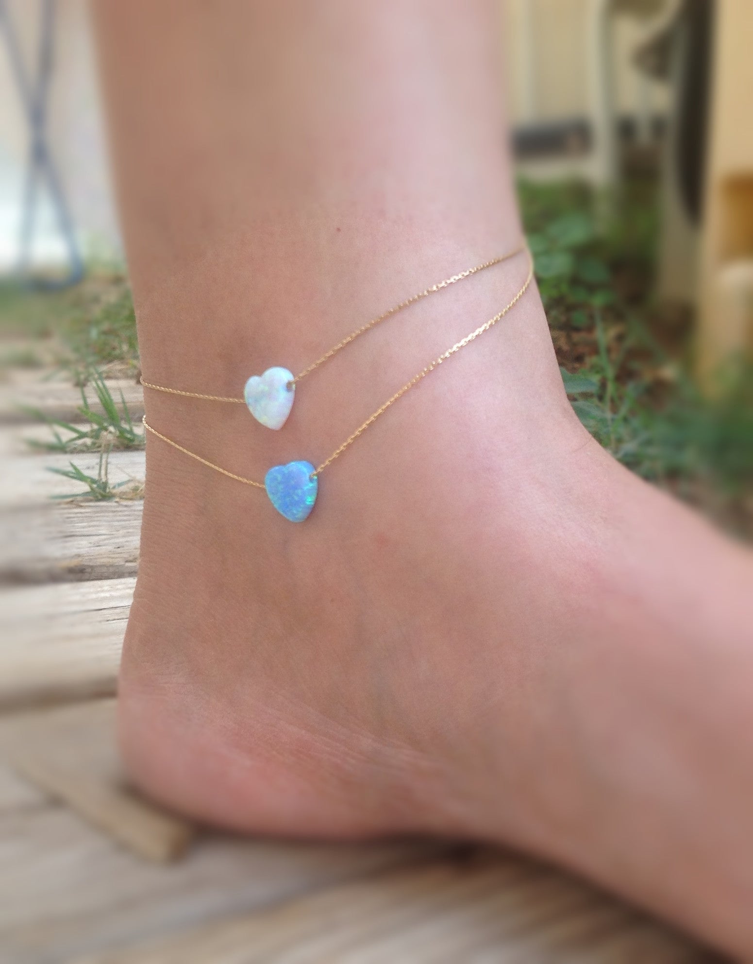 Bohemian Pine Stone Beaded Blue Diamond Flower Plate Tassel Bohemian Anklet  For Women Perfect For Beach And Hawaiian Style From Sevenstonejewelry,  $1.14 | DHgate.Com