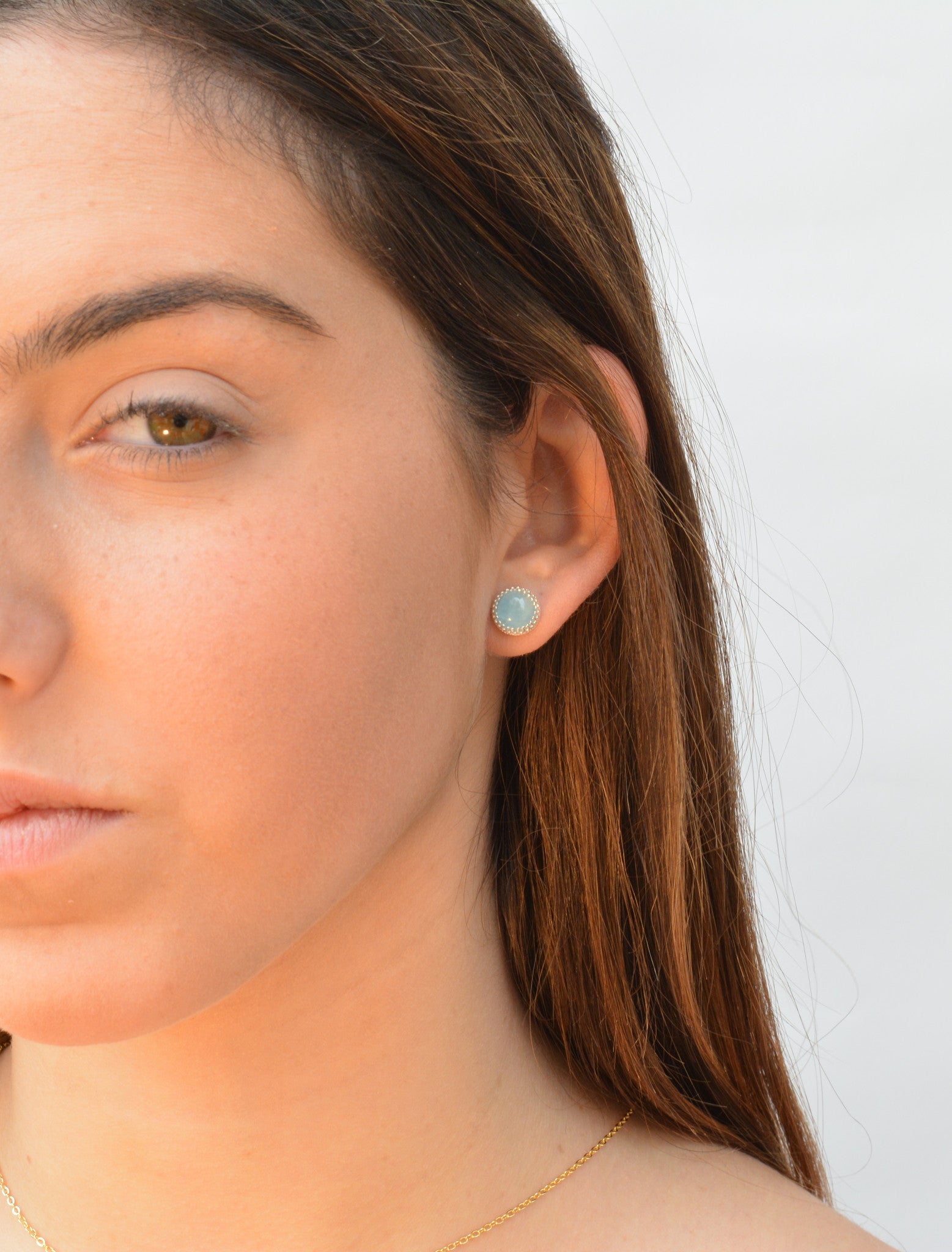 gemstone earrings