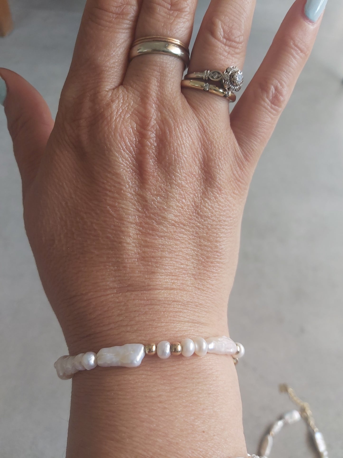 Chunky Pearl Bracelet