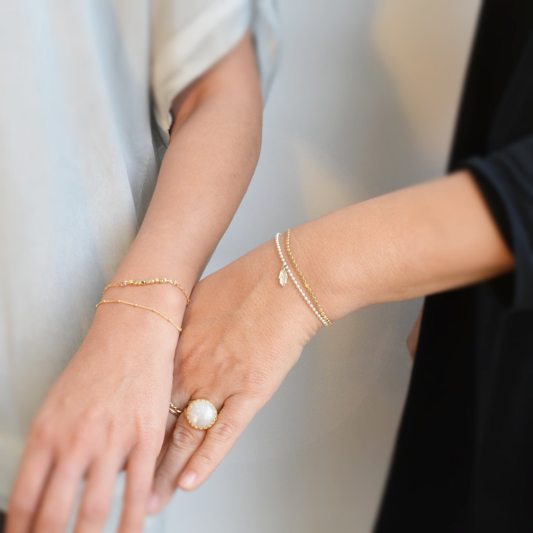 Gold Bracelets, Minimalist Jewelry, Chain Bracelets – AMYO Jewelry