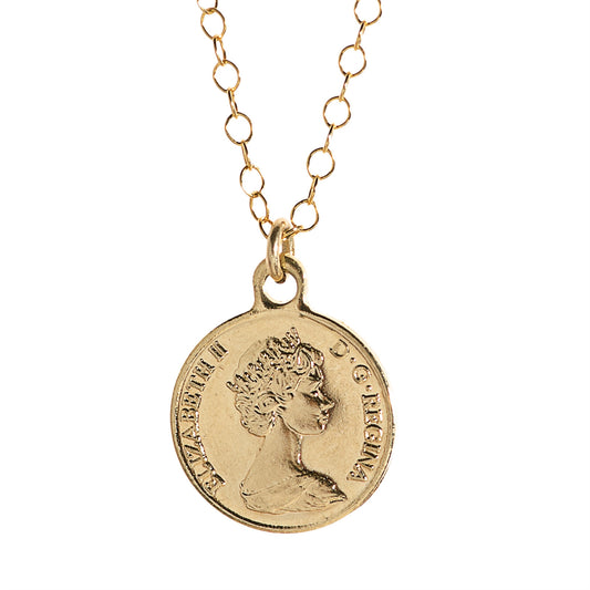 coin necklace