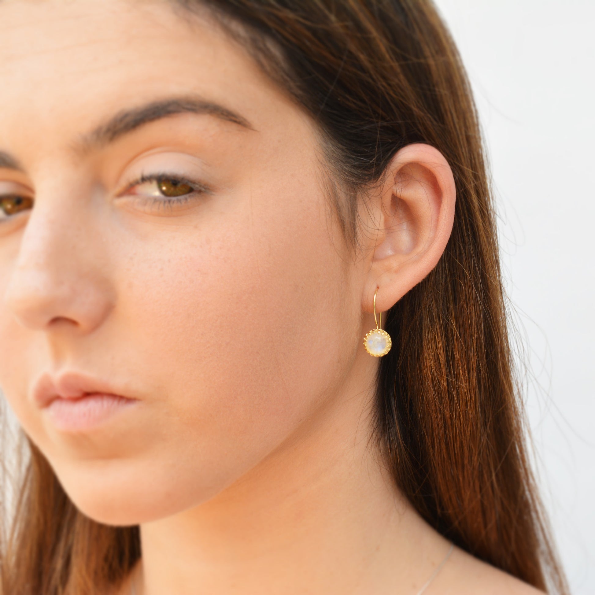 gemstone earrings