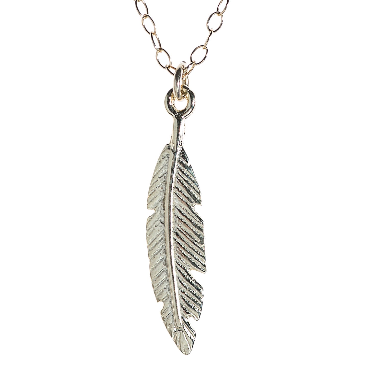 feather necklace