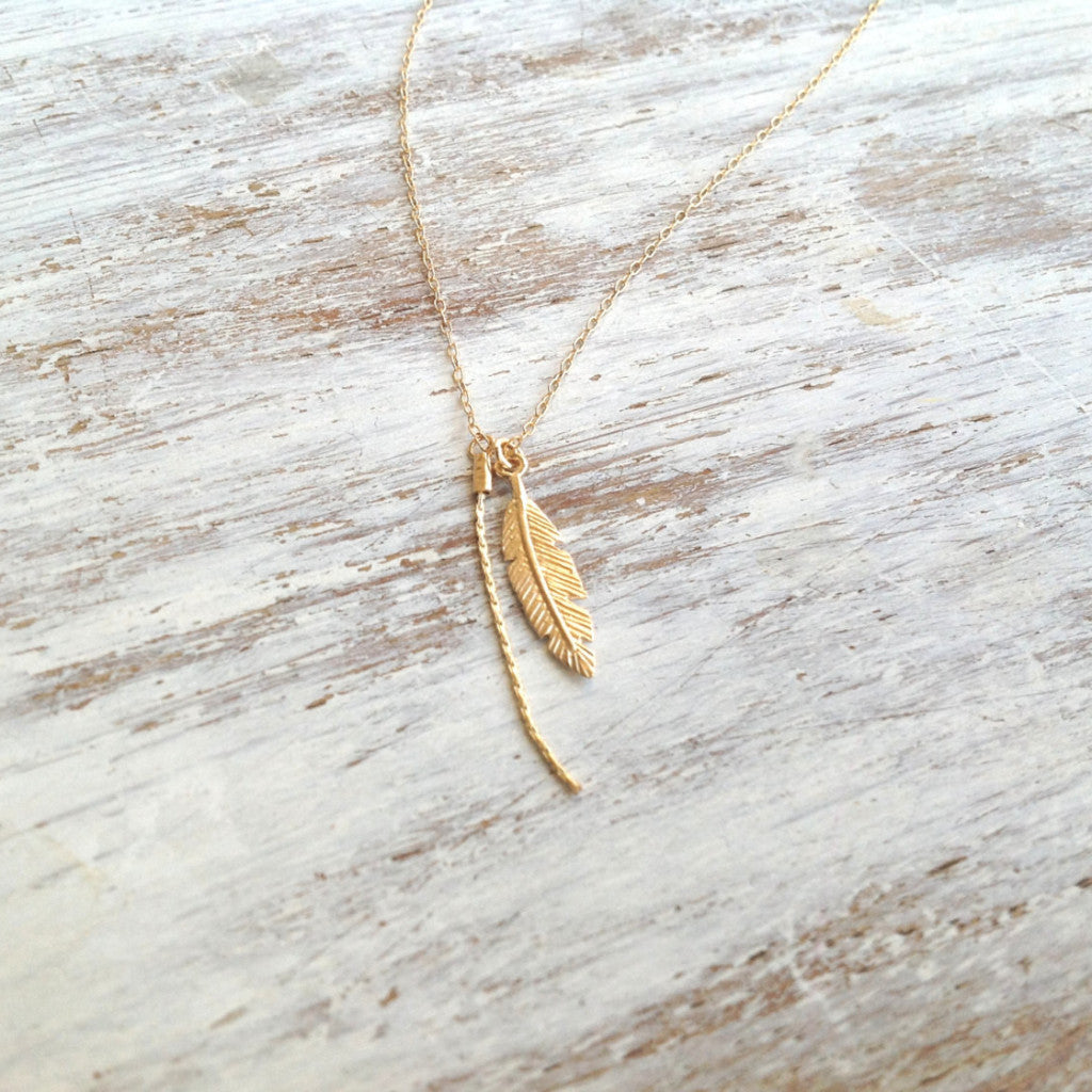 Leaf necklace