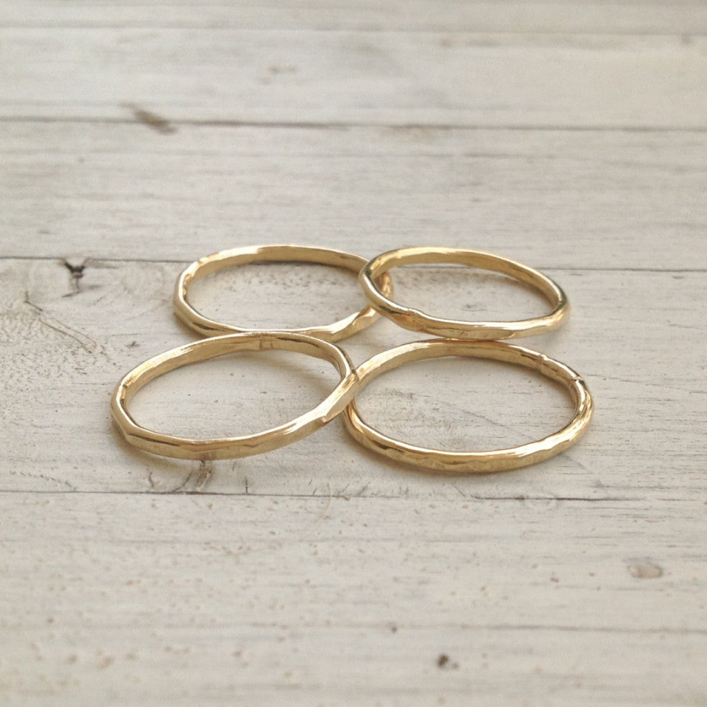gold knuckle ring