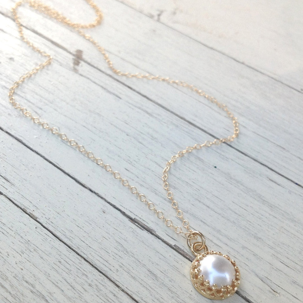 gold necklace
