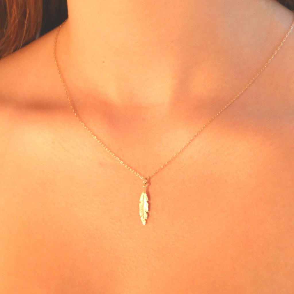 gold necklace