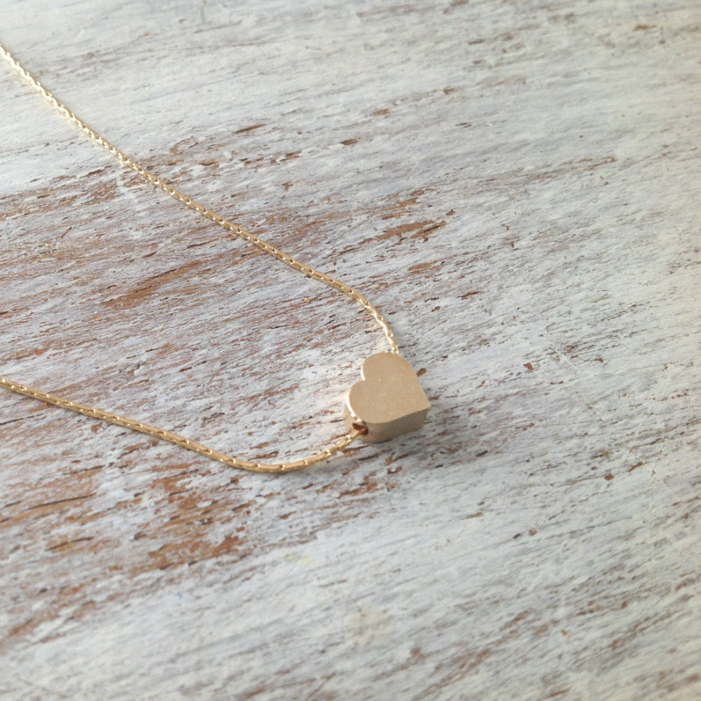 Gold necklace