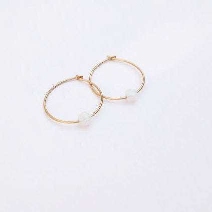 opal earrings