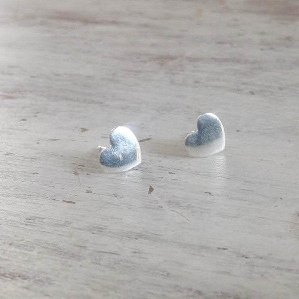 silver earrings