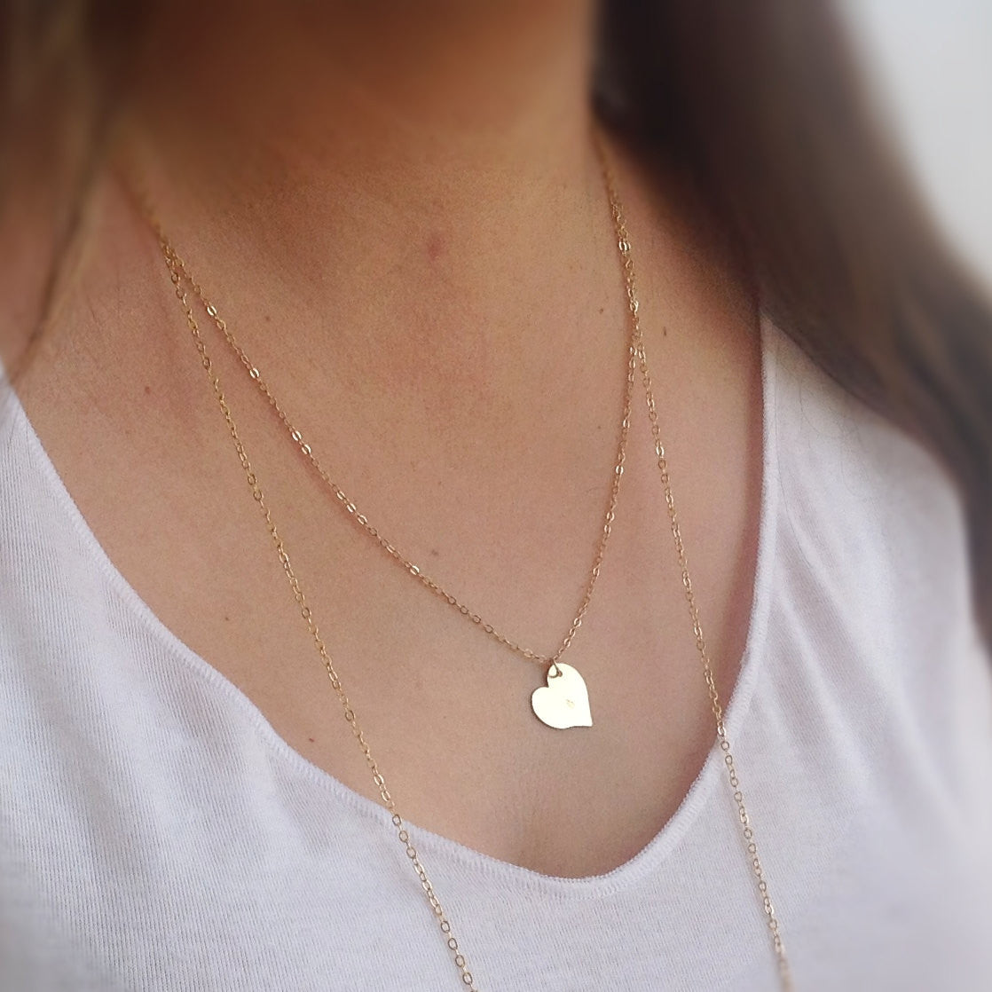 Gold necklace