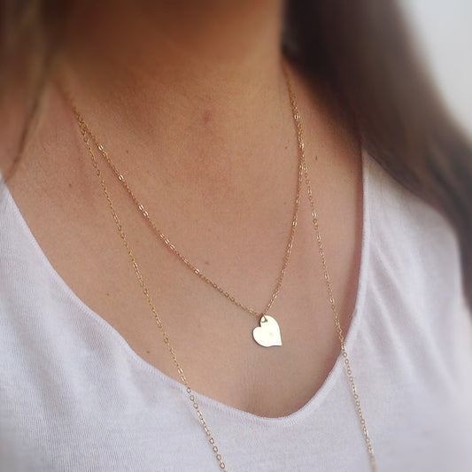 Gold necklace