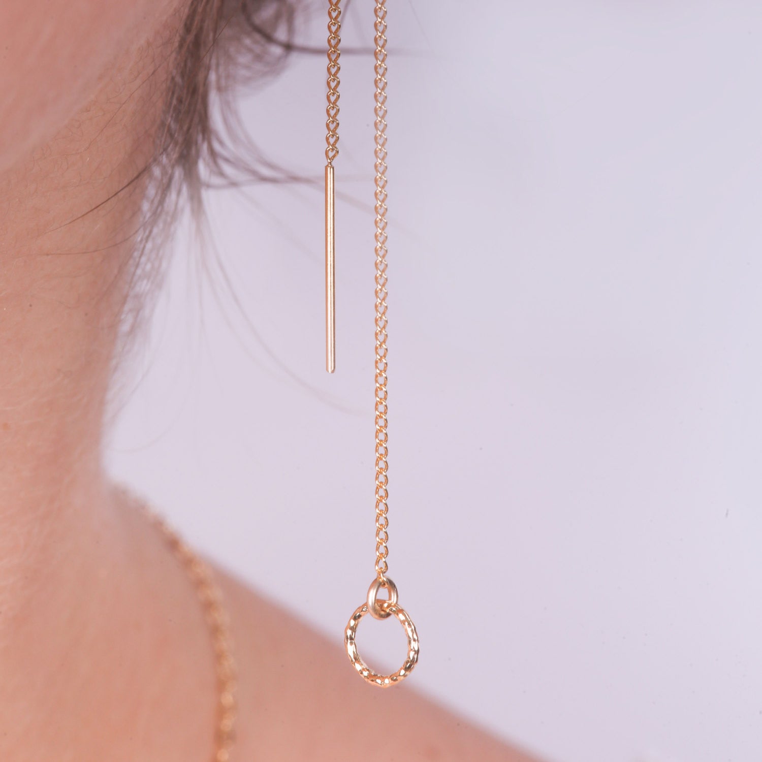circle earrings