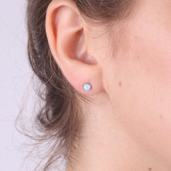 opal studs