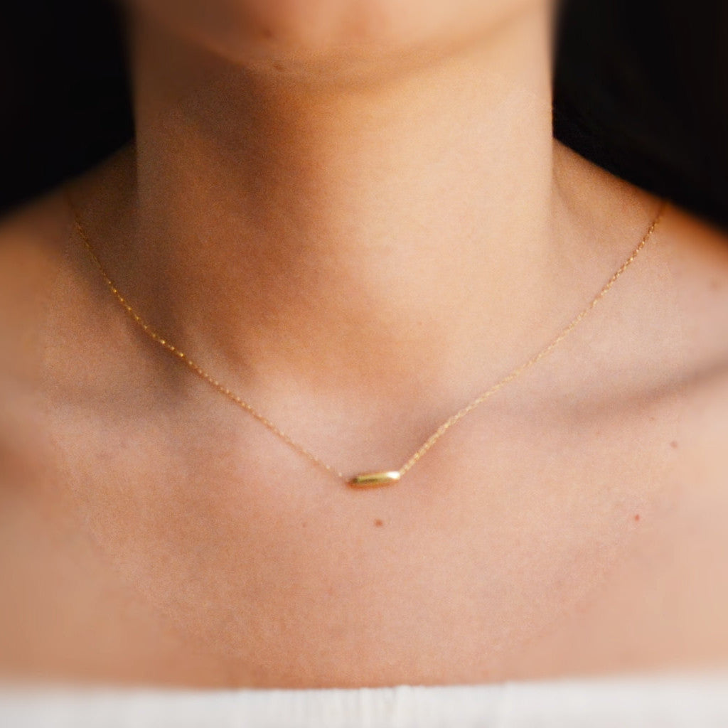 Gold necklace