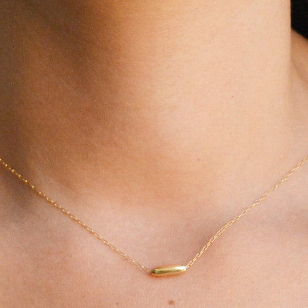 tiny bead necklace