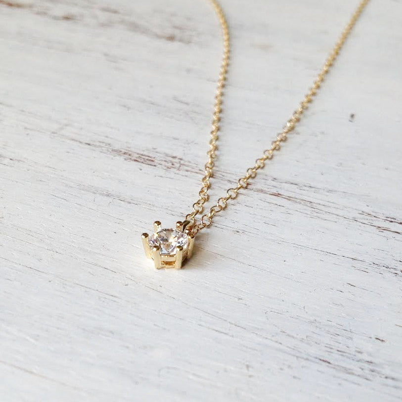 cz necklace