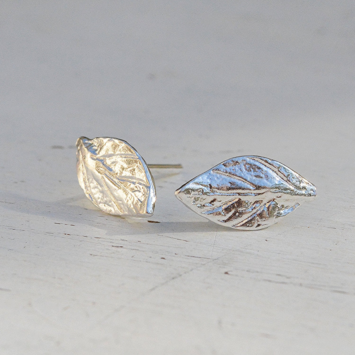 silver stud earrings