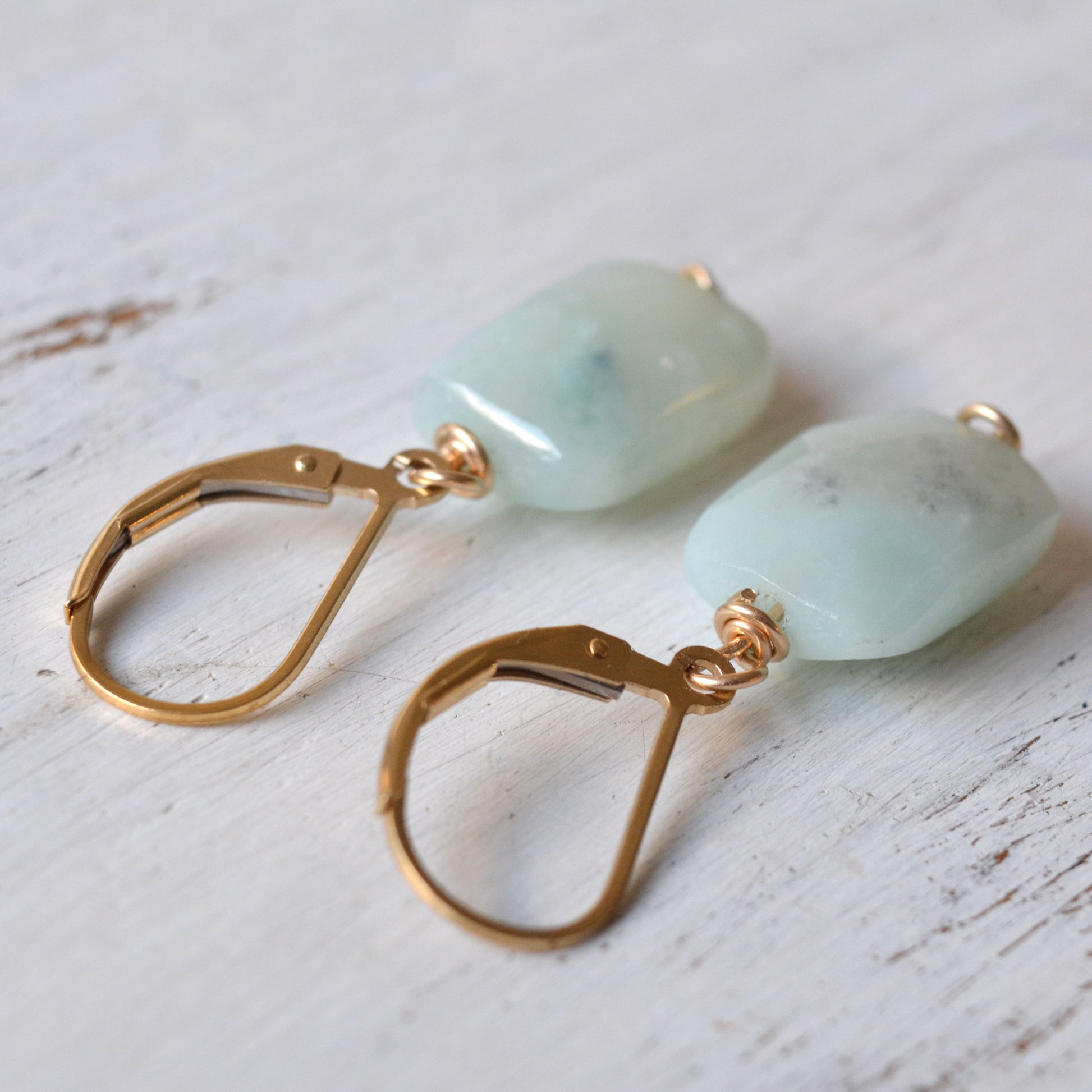 gemstone earrings