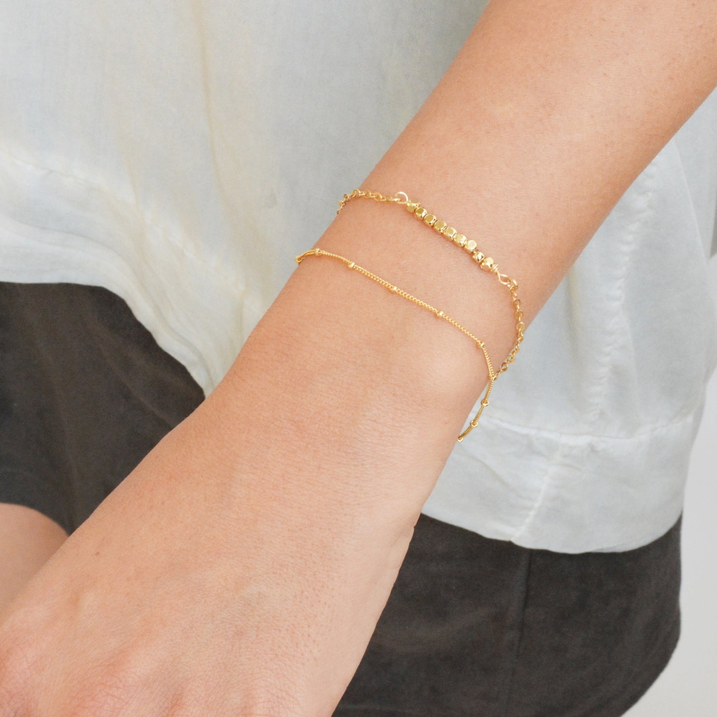 Gold filled bracelet